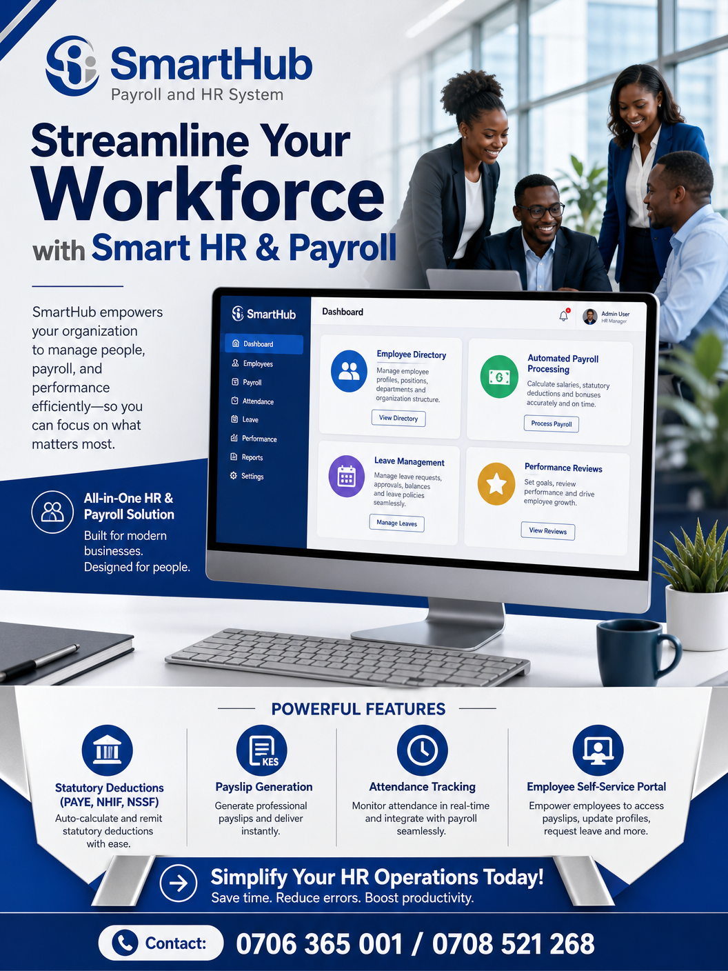 Payroll & HR Poster